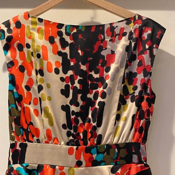 Jessicas simpson , Colorful Abstract Print Dress - Picture 11 of 14